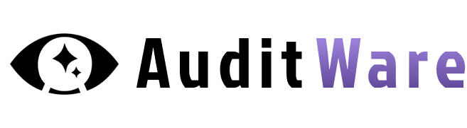 Auditware Long Logo Light